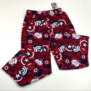 The Avengers Assemble Men’s Fleece Pajama Pants Large NWT